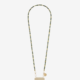 Liviya Khaki Long Phone Chain